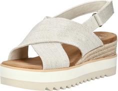 Toms Sandalen Sandalen Damen Natural
