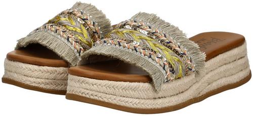 Rückansicht von Blowfish Pantoletten Freizeitschuhe Damen Gold