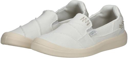 Rückansicht von Blowfish Slipper Slipper Damen Weiß/Beige