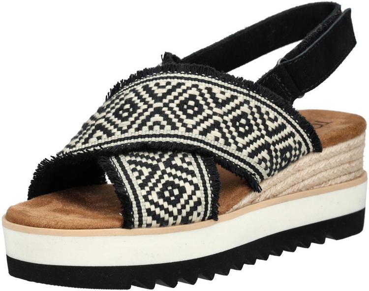 Toms Toms Sandalen Sandalen Damen - Schwarz - 0 | SportScheck