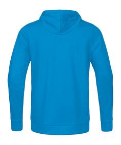 Rückansicht von JAKO Base Hoody Funktionssweatshirt blau
