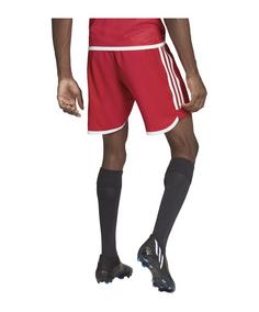 Rückansicht von adidas Tiro 23 Competition Match Short Fußballshorts Herren rotweiss