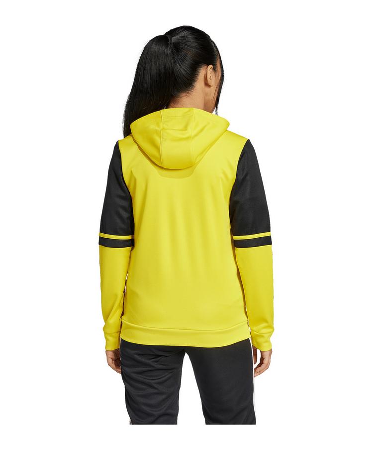 adidas adidas Squadra 25 Kapuzenjacke Kids Funktionssweatshirt Kinder - gelbschwarzweiss - 0 | SportScheck