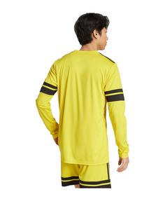 Rückansicht von adidas Squadra 25 Trikot Fußballtrikot Herren gelbschwarz