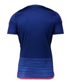 Rückansicht von adidas Custom Trikot Fußballtrikot Herren blaublau