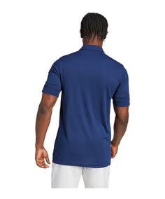 Rückansicht von adidas Polo Poloshirt Herren blauweiss