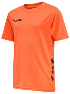Rückansicht von hummel hmlPROMO KIDS DUO SET Trainingsanzug Kinder NASTURTIUM/OMBRE BLUE