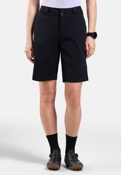 Rückansicht von Odlo Fahrradtights Damen black(15000)