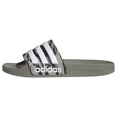 adidas Shower adilette Badelatschen Herren Silver Pebble / Silver Pebble / Cloud White