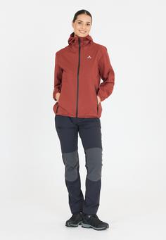 Rückansicht von Whistler Selawik Softshelljacke Damen 4174 Madder Brown