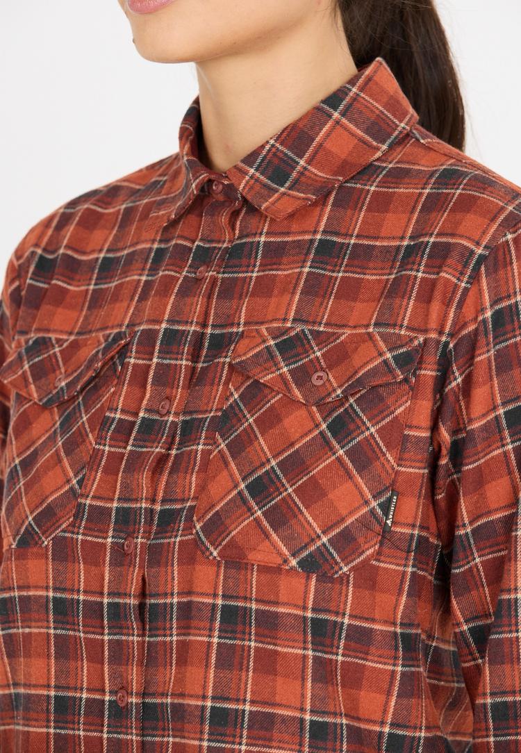 Whistler Whistler Bargo Langarmbluse Damen - 4174 Madder Brown - 2 | SportScheck