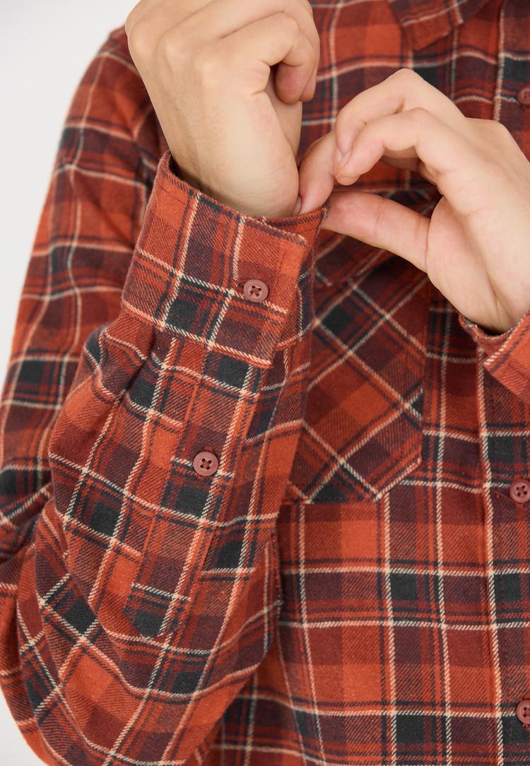 Whistler Whistler Bargo Langarmbluse Damen - 4174 Madder Brown - 1 | SportScheck