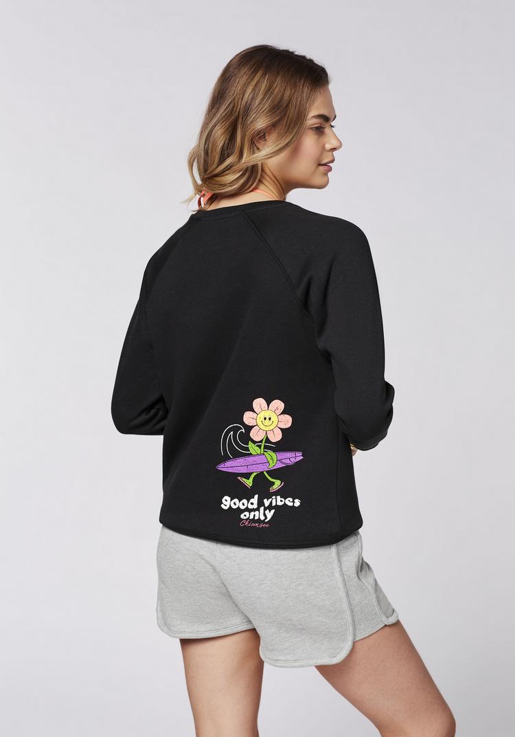 Chiemsee Chiemsee Sweatshirt Sweatshirt Damen - 19-3911 Black Beauty - 0 | SportScheck