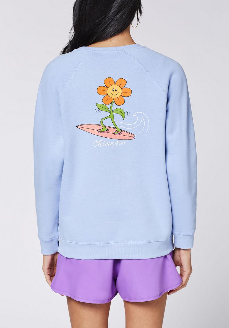 Chiemsee Chiemsee Sweatshirt Sweatshirt Damen - 16-3922 Brunnera Blue - 3 | SportScheck