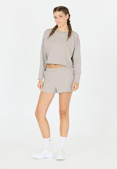 Rückansicht von Les'Arcs Clairen Shorts Kinder 1005 Light Grey Melange