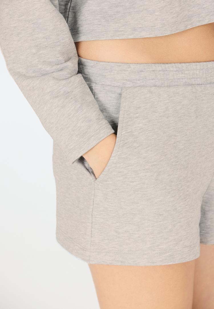 Les'Arcs Les'Arcs Clairen Shorts Kinder - 1005 Light Grey Melange - 2 | SportScheck