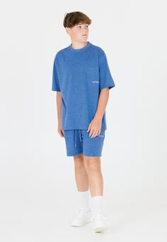 Rückansicht von Les'Arcs Crodi Funktionsshorts Kinder 2267 River