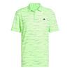adidas Ultimate365 Mesh Glimmer Print Poloshirt Funktionsshirt Herren - Lime Burst
