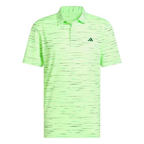 adidas Ultimate365 Mesh Glimmer Print Poloshirt Funktionsshirt Herren