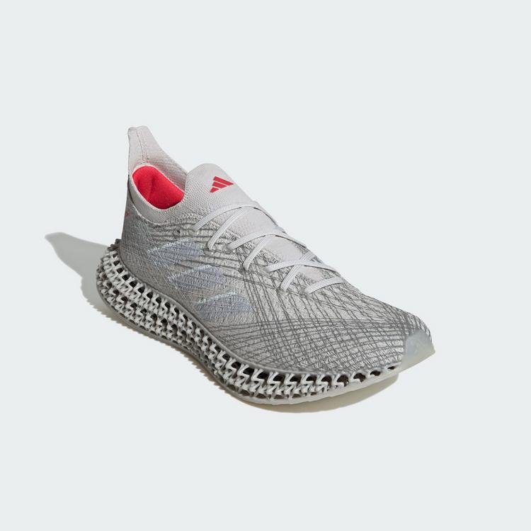 adidas adidas 4DFWD x STRUNG Laufschuh Laufschuhe Herren - Grey One / Matte Silver / Pure Ruby - 3 | SportScheck