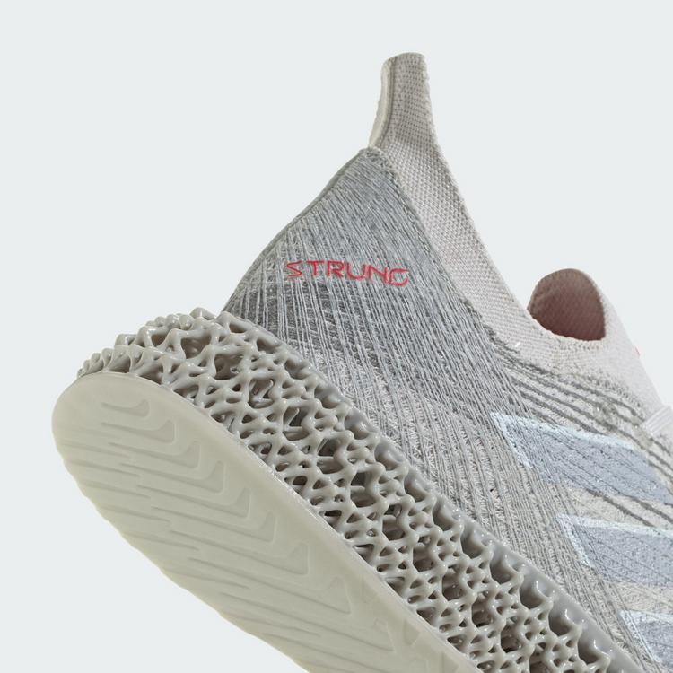 adidas adidas 4DFWD x STRUNG Laufschuh Laufschuhe Herren - Grey One / Matte Silver / Pure Ruby - 6 | SportScheck