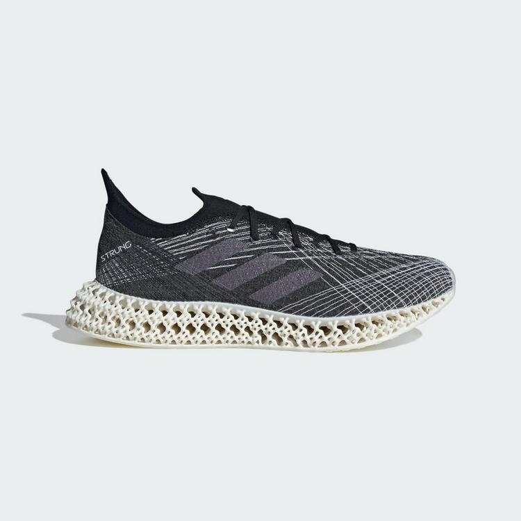adidas adidas 4DFWD x STRUNG Laufschuh Laufschuhe Herren - Core Black / Grey Five / Cloud White - 6 | SportScheck