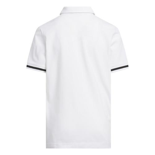 Rückansicht von adidas Club Poloshirt aus Pikee für Kinder Funktionsshirt Kinder White