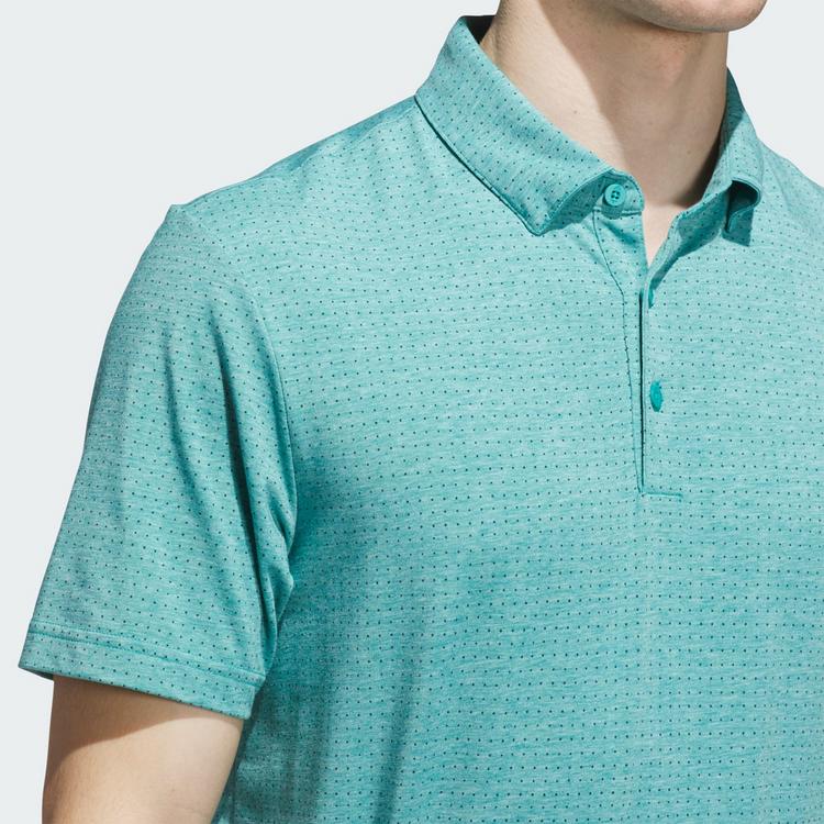 adidas adidas Go-to Rise Print Poloshirt Funktionsshirt Herren - Pure Teal - 0 | SportScheck