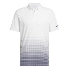 adidas Go-to Rise Print Poloshirt Funktionsshirt Herren White