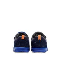 Rückansicht von hummel CROSSLITE WINTER INFANT Sneaker Kinder BLUE/ORANGE