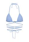 LSCN by Lascana Triangel-Bikini-Top Bikini Oberteil Damen - hellblau
