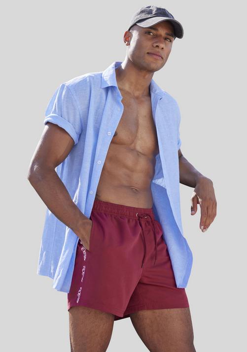 S.OLIVER Badeshorts Badehose Herren