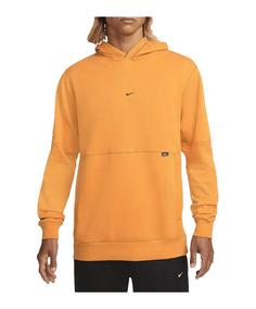 Nike F.C. Fleece Hoody Sweatshirt Herren gelbrot