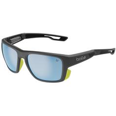 Bollé AIRDRIFT Sportbrille black matte acid sky blue polarized