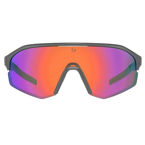 Rückansicht von Bollé LIGHTSHIFTER Sportbrille acid yellow matte-volt gun