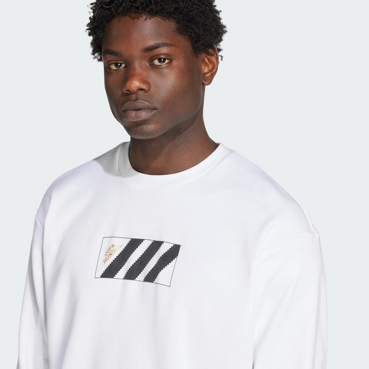 adidas adidas Copa Grafik Sweatshirt Langarmshirt Herren - White - 1 | SportScheck