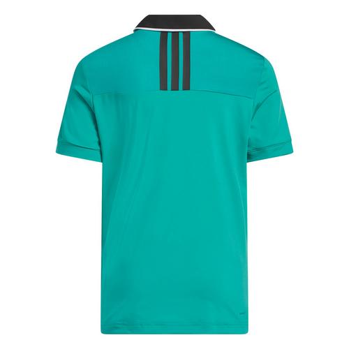 Rückansicht von adidas Performance AEROREADY Kids Poloshirt Funktionsshirt Kinder Pure Teal