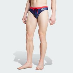 Rückansicht von adidas adidas Tom Daley Badehose Badeshorts Herren Legend Ink / Pure Ruby