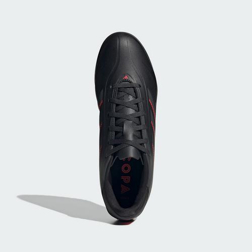 Rückansicht von adidas Copa Pure 3 Club TF Fußballschuh Fußballschuhe Core Black / Carbon / Lucid Red