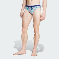 Rückansicht von adidas adidas Tom Daley Badehose Badeshorts Herren Pure Teal / Dark Blue