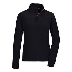 KILLTEC KSW 317 WMN FLC SHRT Langarmshirt Damen Schwarz01106