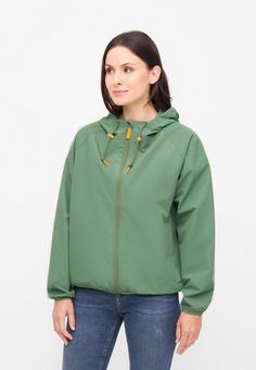 Rückansicht von Derbe Packby Funktionsjacke Damen hedge green