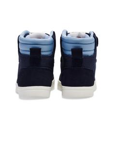 Rückansicht von hummel SLIMMER STADIL HIGH JR Sneaker Kinder BLACK IRIS