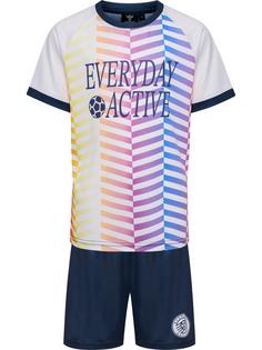 hummel Trainingsanzug Kinder DRESS BLUES/WHITE