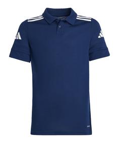 adidas Polo Poloshirt Kinder blauweiss
