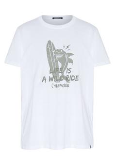 Chiemsee Kurzarmshirt T-Shirt Herren 11-0601 Bright White