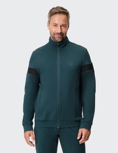 Rückansicht von JOY sportswear BERND Trainingsjacke Herren dark teal