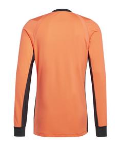 Rückansicht von adidas Trikot langarm Fußballtrikot Herren orange