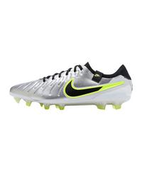 Nike Tiempo Legend X Elite FG Max Voltage Fu&szlig;ballschuhe - silberschwarz