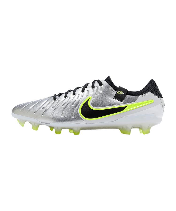 Nike Nike Tiempo Legend X Elite FG Max Voltage Fu&szlig;ballschuhe - silberschwarz - 0 | SportScheck